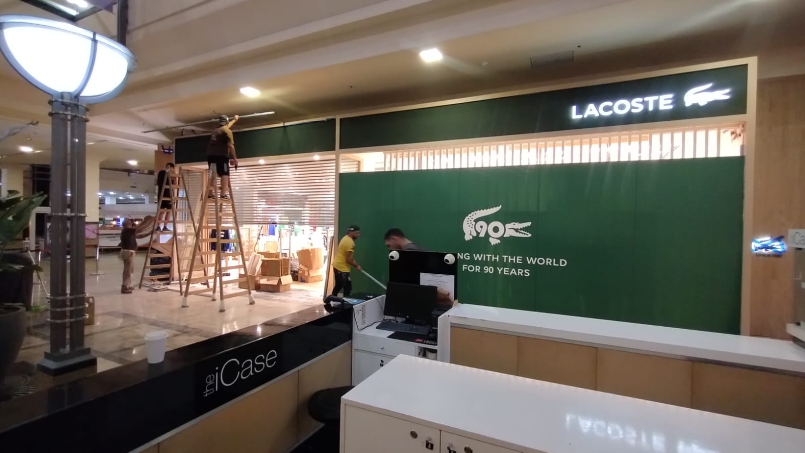 Trabajo realizado para Lacoste